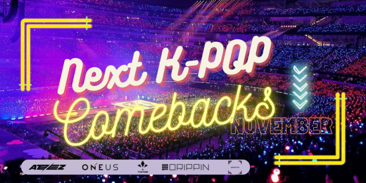 November K-POP Comebacks
